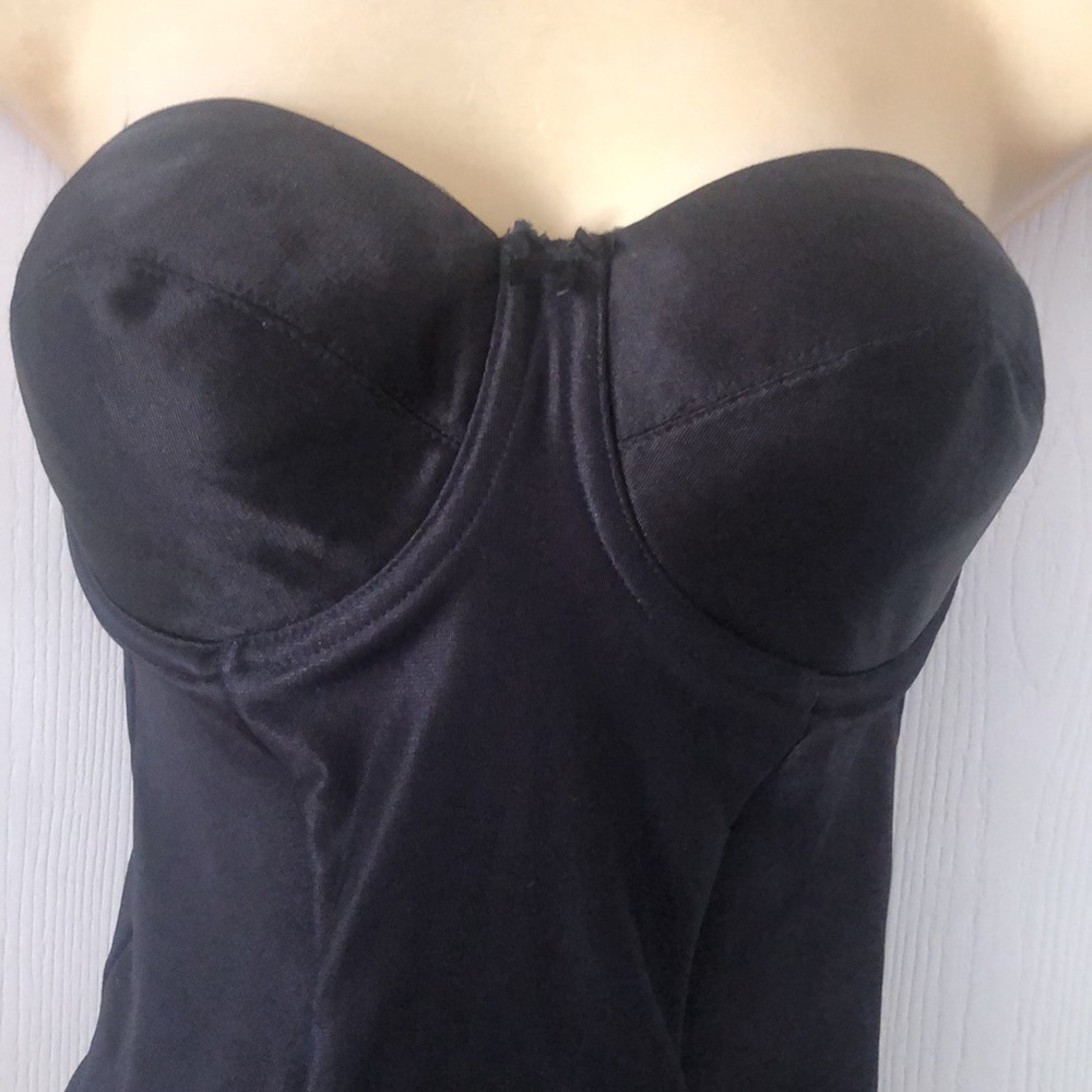 Woman’s black Miraclesuit tummy control shape away firm control shapewear
